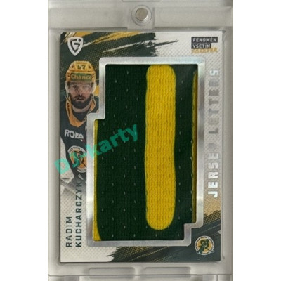 2025 Goal Cards Fenomén Vsetín Premium #07 Radim Kucharczyk Letters 2/10