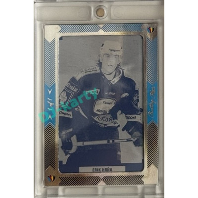2025 Goal Cards Fenomén Vsetín Premium #46 Erik Hrňa Printing Plate Cyan 1/1