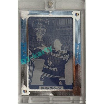 2025 Goal Cards Fenomén Vsetín Premium #29 Martin Procházka Printing Plate Cyan 1/1