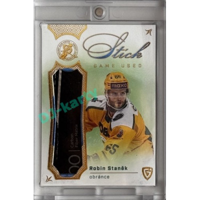 2025 Goal Cards Fenomén Vsetín Premium #14 Robin Staněk Stick Blue 04/10