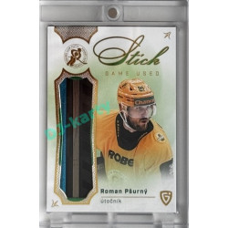 2025 Goal Cards Fenomén Vsetín Premium #06 Roman Pšurný Stick Green 06/20