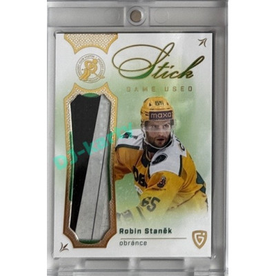 2025 Goal Cards Fenomén Vsetín Premium #14 Robin Staněk Stick Green 06/20