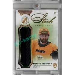 2025 Goal Cards Fenomén Vsetín Premium #07 Matouš Venkrbec Stick Green 06/20
