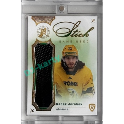 2025 Goal Cards Fenomén Vsetín Premium #03 Radek Jeřábek Stick Green 06/20