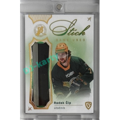 2025 Goal Cards Fenomén Vsetín Premium #12 Radek Číp Stick Green 06/20