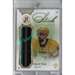 2025 Goal Cards Fenomén Vsetín Premium #05 David Tůma Stick Green 06/20
