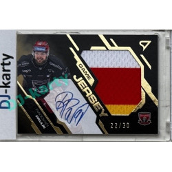 2025/26 Sportzoo ELH 1. serie #GJS-RP Radovan Pavlík Game Jersey Gold Auto 22/30