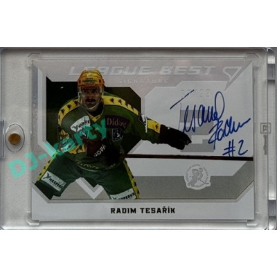 2025/26 Sportzoo ELH 1. serie #LBS-RT Radim Tesařík League Best Silver Auto 37/39