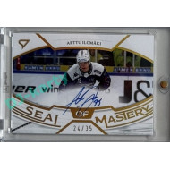 2025/26 Sportzoo ELH 1. serie #SMS-AI Arttu Ilomäki Seal of Mystery Gold Auto 24/35