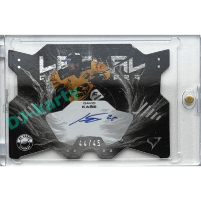 2025/26 Sportzoo ELH 1. serie #LCS-KA David Kaše Lethal Cannoneers Silver Auto 44/45