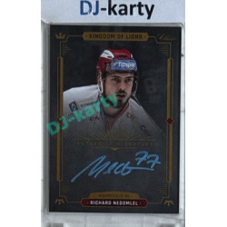 2021/22 OFS The Final Series Richard Nedomlel #A08 1/5 Bonus Signature Kingdom of Lions
