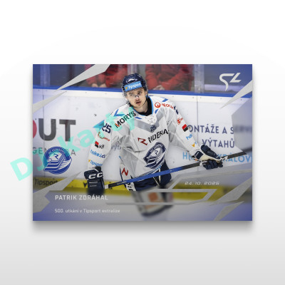 2025/26 Sportzoo ELH LIVE #L-07 Patrik Zdráhal LIVE karta xx/60