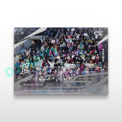 2025/26 Sportzoo ELH LIVE #L-14 Školní zápas  LIVE karta xx/60