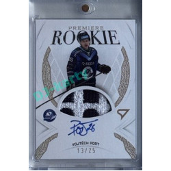 2025/26 Sportzoo ELH 1. serie #RPM-VP Vojtěch Port Rookie Premiere Gold Auto Woven 13/25