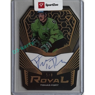 2025/26 Sportzoo ELH 1. serie #RR-TF Tomáš Fořt Royal Reward 5/8