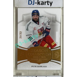 24/25 LC Repre série 2 Collectors Edition #BHG-13 Petr Koblasa Season Collection Baijer Hockey Games 2025 Gold xx/22