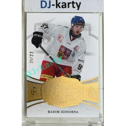 24/25 LC Repre série 2 Collectors Edition #BHG-23 Radim Zohorna Season Collection Baijer Hockey Games 2025 Gold xx/22