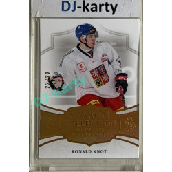24/25 LC Repre série 2 Collectors Edition #BHG-01 Ronald Knot Season Collection Baijer Hockey Games 2025 Gold xx/22