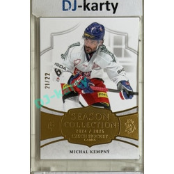 24/25 LC Repre série 2 Collectors Edition #CHG-01 Michal Kempný Season Collection Czech Hockey Games 2025 Gold xx/22
