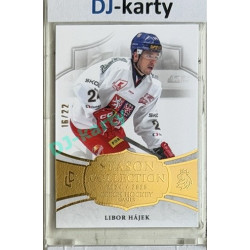 24/25 LC Repre série 2 Collectors Edition #CHG-05 Libor Hájek Season Collection Czech Hockey Games 2025 Gold xx/22
