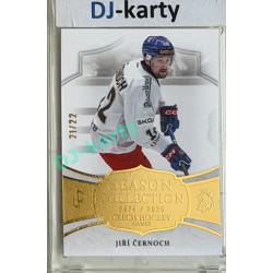24/25 LC Repre série 2 Collectors Edition #CHG-14 Jiří Černoch Season Collection Czech Hockey Games 2025 Gold xx/22