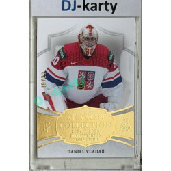 24/25 LC Repre série 2 Collectors Edition #WCH-24 Daniel Vladař Season Collection IIHF World Championship 2025 Gold xx/22