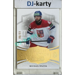 24/25 LC Repre série 2 Collectors Edition #WCH-15 Michael Špaček Season Collection IIHF World Championship 2025 Gold xx/22