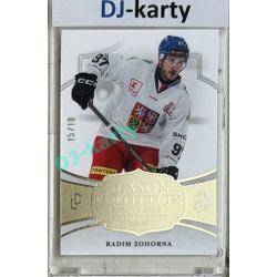 24/25 LC Repre série 2 Collectors Edition #BHG-23 Radim Zohorna Season Collection Baijer Hockey Games 2025 Platinum xx/18
