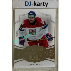 24/25 LC Repre série 2 Collectors Edition #WCH-20 Jakub Lauko Season Collection IIHF World Championship 2025 Platinum xx/18