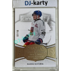 24/25 LC Repre série 2 Collectors Edition #BHG-06 Radek Kučeřík Season Collection Baijer Hockey Games 2025 Platinum xx/18