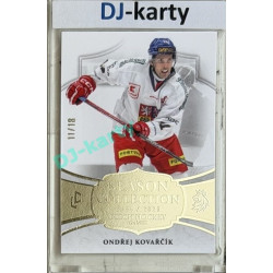 24/25 LC Repre série 2 Collectors Edition #CHG-13 Ondřej Kovařčík Season Collection Czech Hockey Games 2025 Platinum xx/18