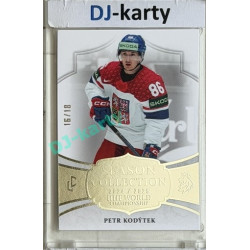 24/25 LC Repre série 2 Collectors Edition #WCH-18 Petr Kodýtek Season Collection IIHF World Championship 2025 Platinum xx/18