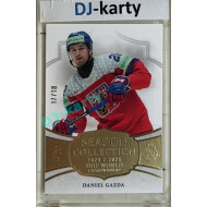 24/25 LC Repre série 2 Collectors Edition #WCH-03 Daniel Gazda Season Collection IIHF World Championship 2025 Platinum xx/18