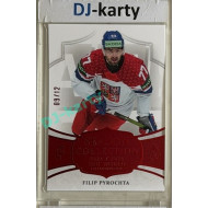 24/25 LC Repre série 2 Collectors Edition #WCH-07 Filip Pyrochta Season Collection IIHF World Championship2025 Red xx/12