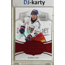 24/25 LC Repre série 2 Collectors Edition #CHG-20 Radan Lenc Season Collection Czech Hockey Games 2025 Red xx/12