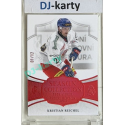 24/25 LC Repre série 2 Collectors Edition #CHG-18 Kristian Reichel Season Collection Czech Hockey Games 2025 Red xx/12