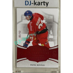 24/25 LC Repre série 2 Collectors Edition #CHG-19 Pavel Kousal Season Collection Czech Hockey Games 2025 Red xx/12