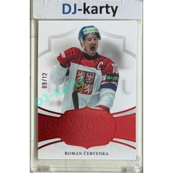 24/25 LC Repre série 2 Collectors Edition #WCH-10 Roman Červenka Season Collection IIHF World Championship2025 Red xx/12