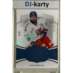 24/25 LC Repre série 2 Collectors Edition #BHG-13 Petr Koblasa Season Collection Baijer Hockey Games 2025 Blue 5/9