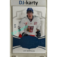 24/25 LC Repre série 2 Collectors Edition #BHG-04 Jan Košťálek Season Collection Baijer Hockey Games 2025 Blue 9/9