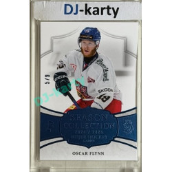 24/25 LC Repre série 2 Collectors Edition #BHG-15 Oscar Flynn Season Collection Baijer Hockey Games 2025 Blue 5/9