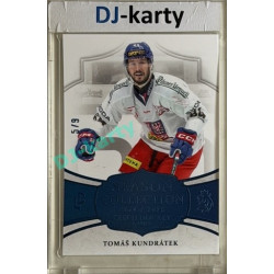 24/25 LC Repre série 2 Collectors Edition #CHG-11 Tomáš Kundrátek Season Collection Czech Hockey Games 2025 Blue 5/9