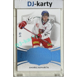 24/25 LC Repre série 2 Collectors Edition #CHG-13 Ondřej Kovařčík Season Collection Czech Hockey Games 2025 Blue 5/9