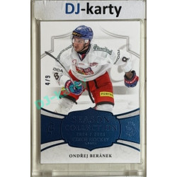 24/25 LC Repre série 2 Collectors Edition #CHG-12 Ondřej Beránek Season Collection Czech Hockey Games 2025 Blue 4/9