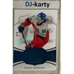 24/25 LC Repre série 2 Collectors Edition #WCH-22 Daniel Voženílek Season Collection IIHF World Championship 2025 Blue 3/9