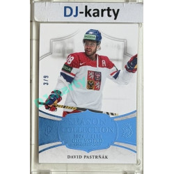 24/25 LC Repre série 2 Collectors Edition #WCH-19 David Pastrňák Season Collection IIHF World Championship 2025 Blue 3/9