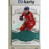 24/25 LC Repre série 2 Collectors Edition #CHG-08 Jakub Krejčík Season Collection Czech Hockey Games 2025 Turquoise 5/5