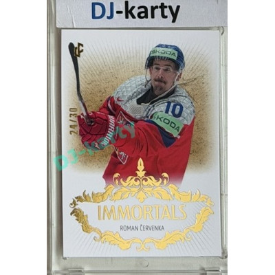 24/25 LC Repre série 2 Collectors Edition #IM-33 Roman Červenka Immortals Gold xx/30