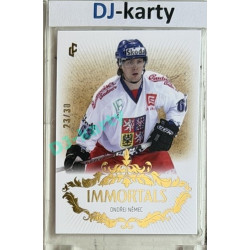 24/25 LC Repre série 2 Collectors Edition #IM-36 Ondřej Němec Immortals Gold xx/30