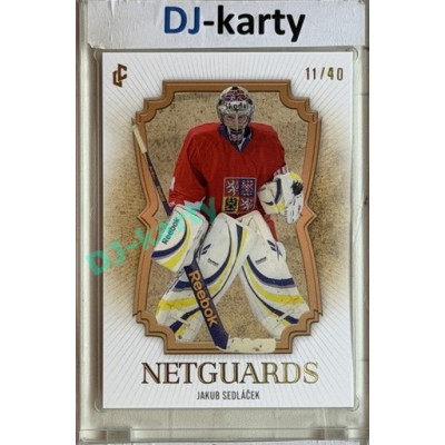 24/25 LC Repre série 2 Collectors Edition #NG-25 Jakub Sedláček Netguards xx/40